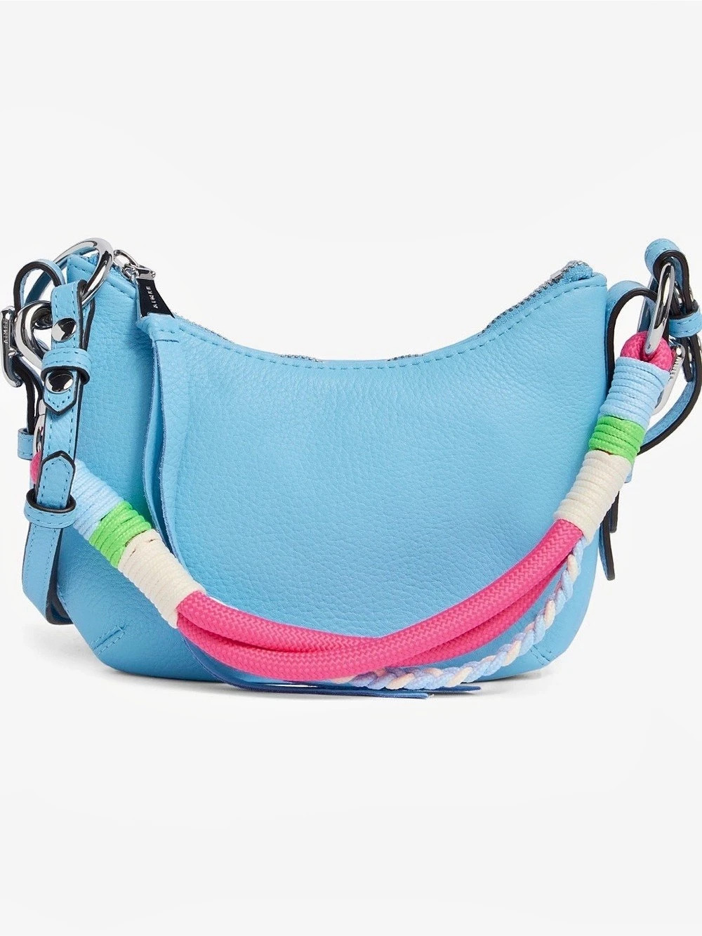 Aimee Blue & Pink Crossbody Shoulder Bag NWT